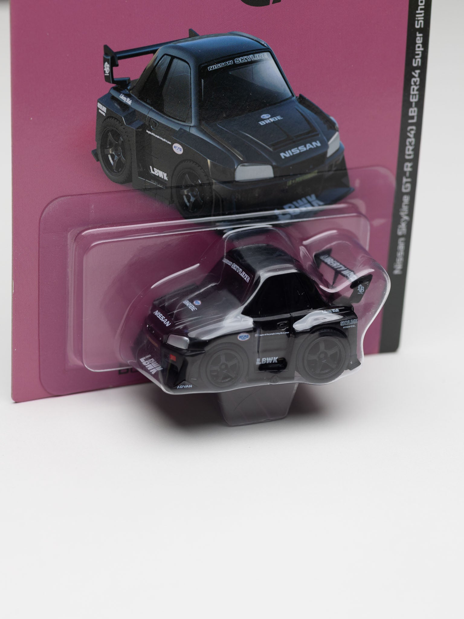QubeCarz 1/64 - 004 Nissan GT-R r34 LB-ER34
