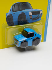 QubeCarz 1/64 - 001 Nissan Skyline Kenmeri Liberty Walk Baby Blue