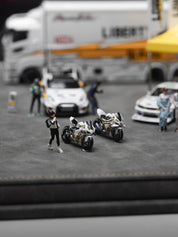 Full Set Liberty Walk 1/64 Yellow Lightning livery setup