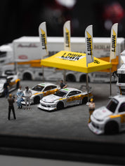 Full Set Liberty Walk 1/64 Yellow Lightning livery setup
