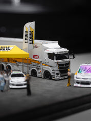 Full Set Liberty Walk 1/64 Yellow Lightning livery setup