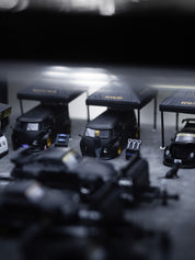 Nakai San 1/64 Porsche Matte Black Collection