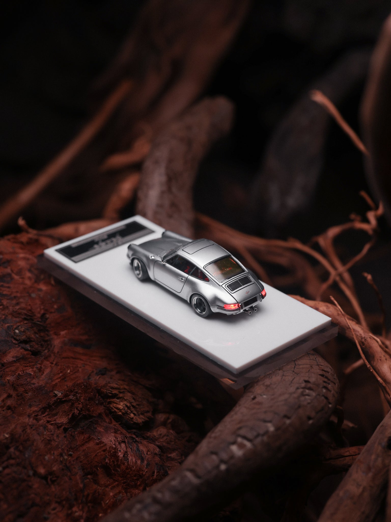 Porsche 1/64 Resin with LED Modified