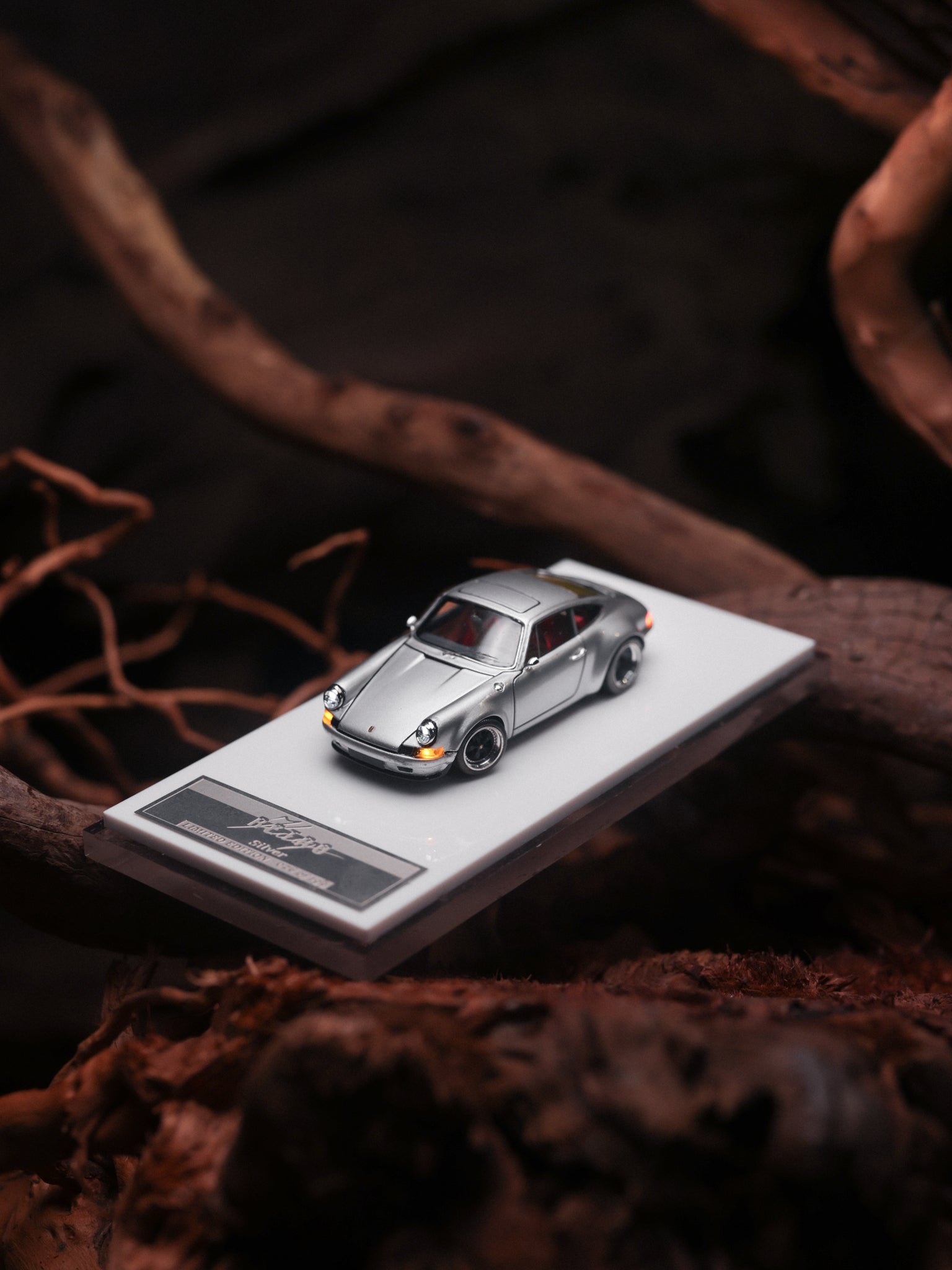 Porsche 1/64 Resin with LED Modified