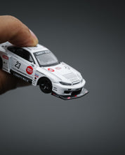 MINI GT 1:64 Nissan LB-Super Silhouette S15 Silvia Athlete White