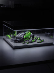 Set 1/18 ,1/43, 1/64 LCD PAGANI HUAYRA R GREEN