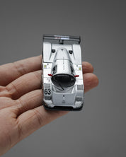 YS MODEL 1:64 MERCEDES BENZ SAUBER C9 #61