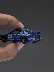 Minigt 1/64 Subaru Impreza WRC99 #23 2000 Acropolis Rally - MGT01078-L