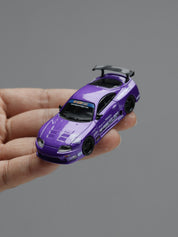 MINIGT 1/64 - Toyota Supra (A80) Top Secret GT-300 Top Secret Purple