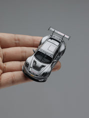 STAR RACE 1:64 PORSCHE 911 GT3 - MATTE SLIVER RACING