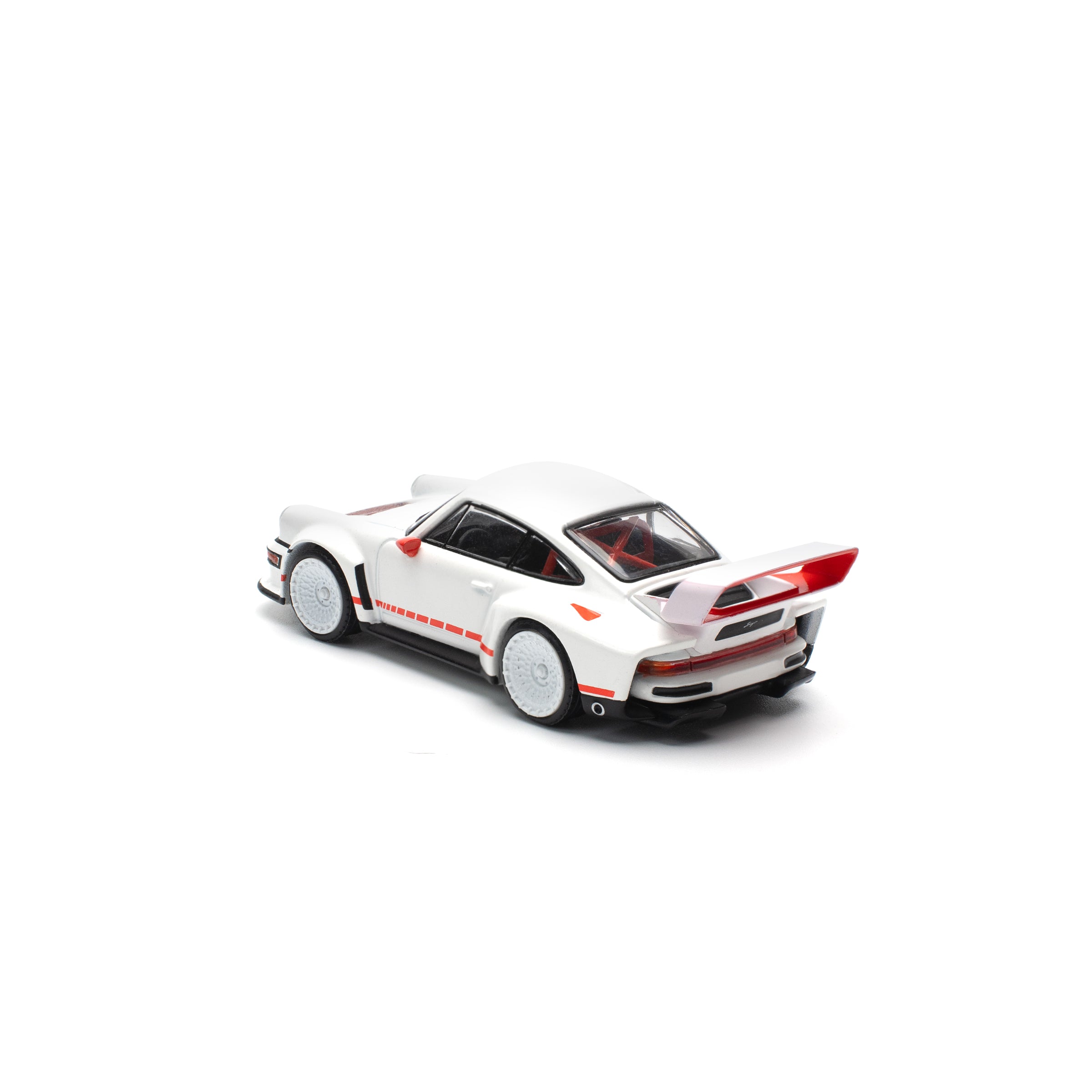POP RACE 1:64 SINGER DLS TURBO (TRACK) - WHITE