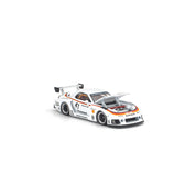 POP RACE 1/64- LB SUPER SILHOUETTE RX7 (FD3S) WHITE NEW TOOLING