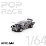 POP RACE 1:64 LAUREL C130 METALLIC GREY NEW TOOLING