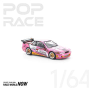 POP RACE 1:64 PANDEM S13 EVA RT PRODUCTION MODEL CUSTOM TYPE-08 EVA RACING x 1087X