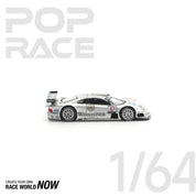 POP RACE 1/64 - MERCEDES-BENZ AMG CLK GTR FIA GT CHAMPIONSHIP 1997