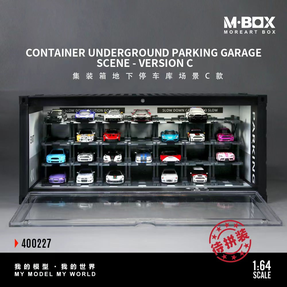 MBOX 1/64 CONTAINER UNDERGROUND PARKING GARAGE