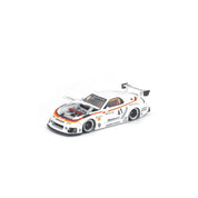 POP RACE 1/64- LB SUPER SILHOUETTE RX7 (FD3S) WHITE NEW TOOLING