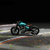 MOREART1:64 TRIUMPHAL BOBBER TRENCH COAT MOTORCYCLE GIRL DOLL SET RESIN MODEL