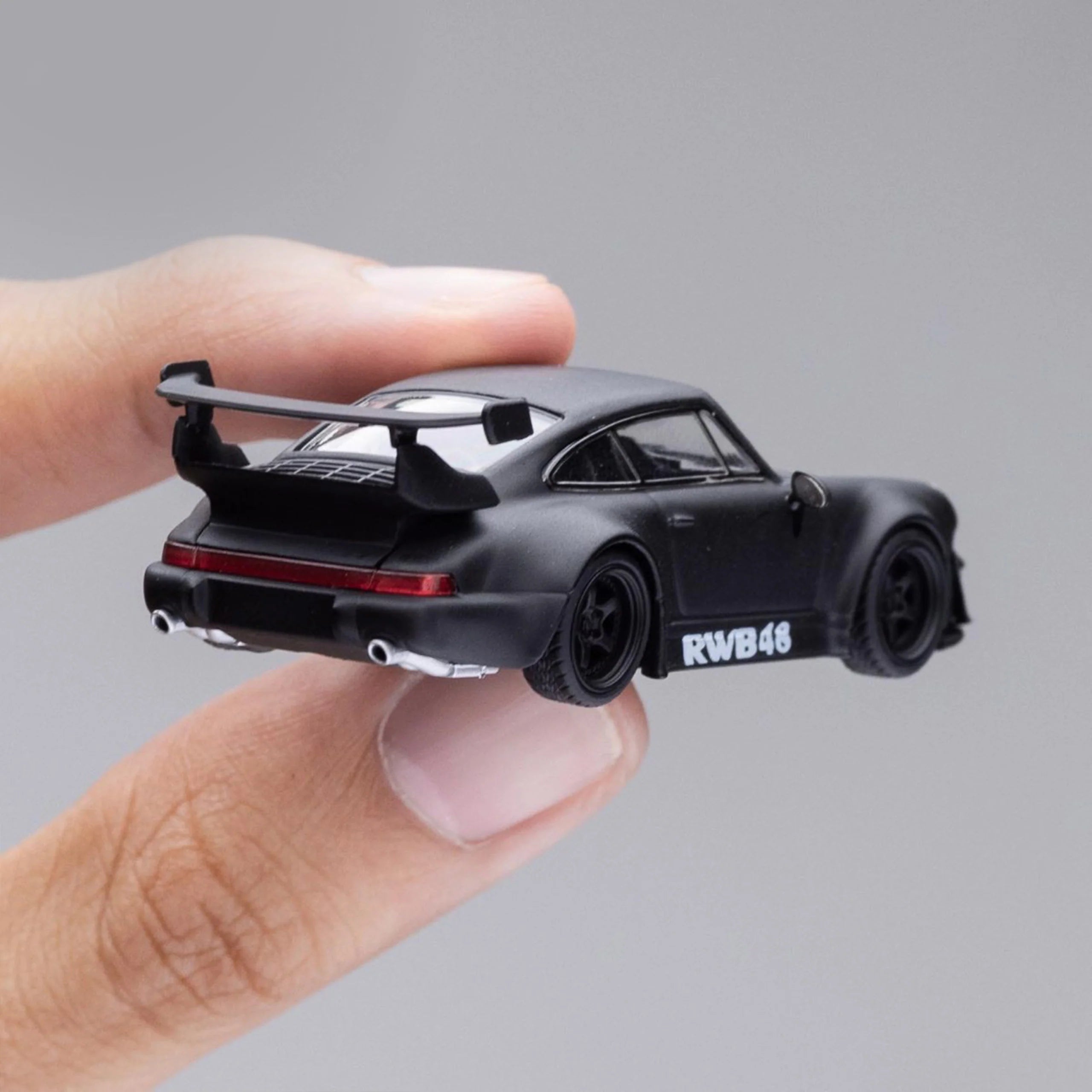 DECODE 1:64 保时捷 911 宽体 RWB964 哑光黑 限量 500 台