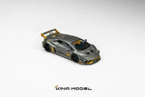 KING MODEL. 1:64 LB Huracan GREY GOLD Liberty Walk