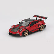 MINI GT 1:64 PORSCHE 911 (992) GT3 RS WEISSACH PACKAGE – GUARDS RED