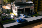 1/64 REPAIR GARAGE WITH LIGHT