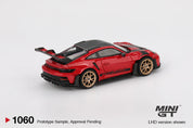 MINI GT 1:64 PORSCHE 911 (992) GT3 RS WEISSACH PACKAGE – GUARDS RED