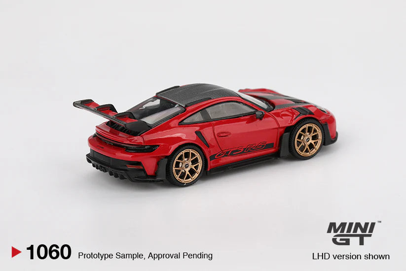 MINI GT 1:64 PORSCHE 911 (992) GT3 RS WEISSACH PACKAGE – GUARDS RED