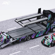 GCD 1:64 HKS Fuso Fighter Mk2 Double Deck Tow Model