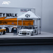 GCD 1:64 Mitsubishi FUSO Super Great Truck Liberty Walk