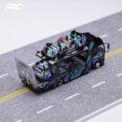 GCD 1:64 HKS Fuso Fighter Mk2 Double Deck Tow Model