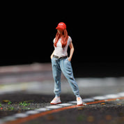 MOREART1:64 TRAVEL PHOTOGRAPHY DOLL SET RESIN MODEL