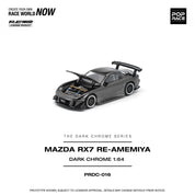 POP RACE 1/64 - MAZDA RX-7 RE-AMEMIYA DARK CHROME