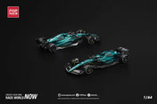POP RACE 1:64 ASTON MARTIN AMR23 F1 #18 L. STROLL - PRE ORDER