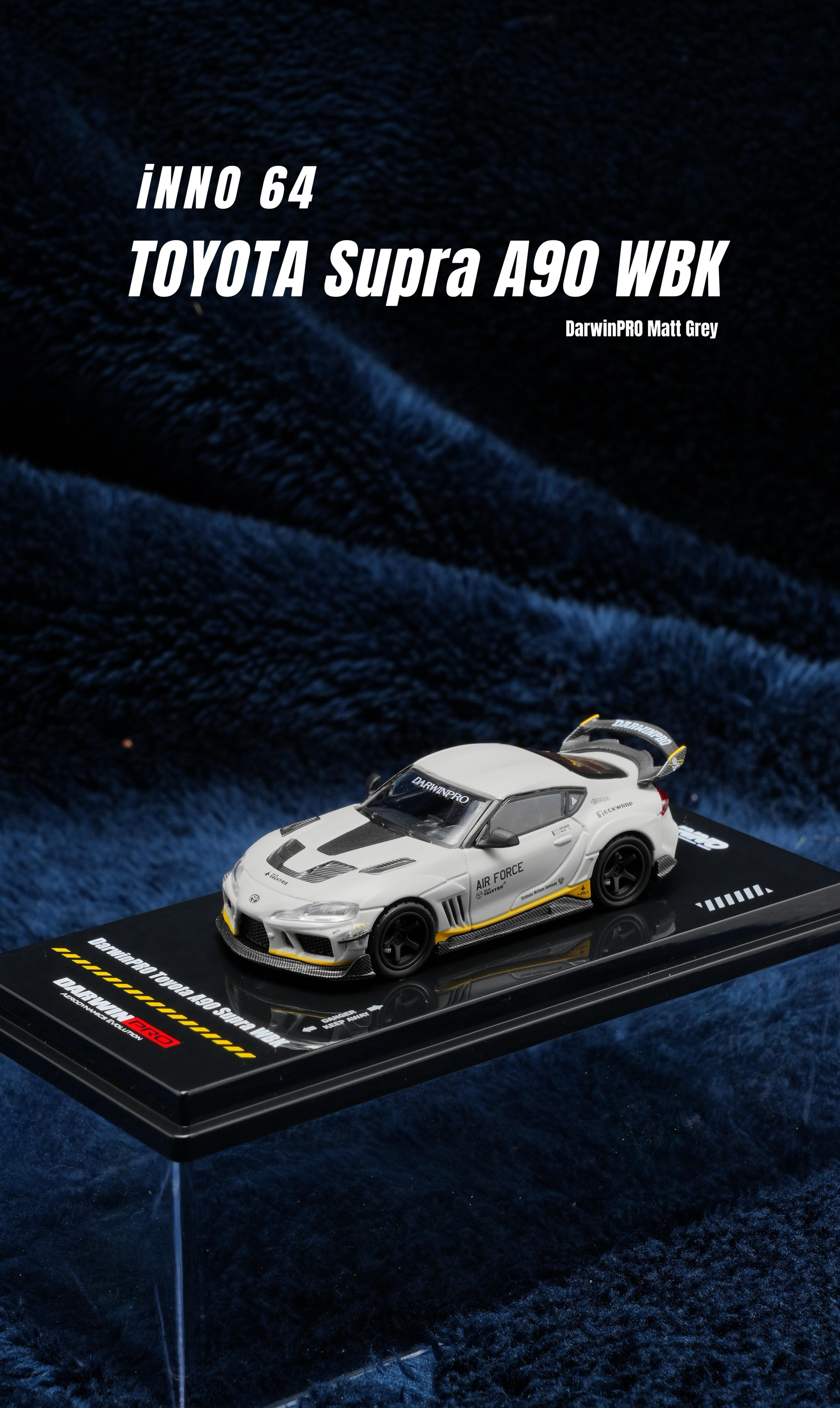 INNO 1:64 Toyota SUPRA A90 Darwin PRO in Matte Grey