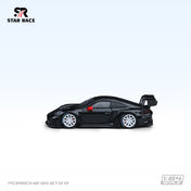 SR 1:64 Porsche 911 GT3 R Black and White Double Streak