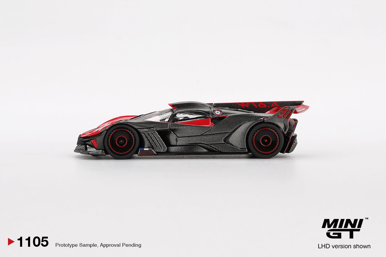 MINIGT - 1/64 Bugatti Bolide Red