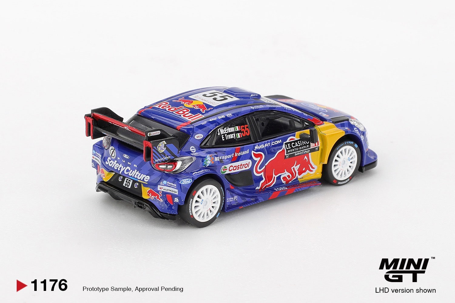 MINIGT - 1/64 Ford Puma Rally1 #55 M-Sport Ford WRT 2025 Rally Monte-Carlo