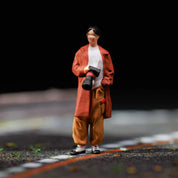 MOREART1:64 TRAVEL PHOTOGRAPHY DOLL SET RESIN MODEL