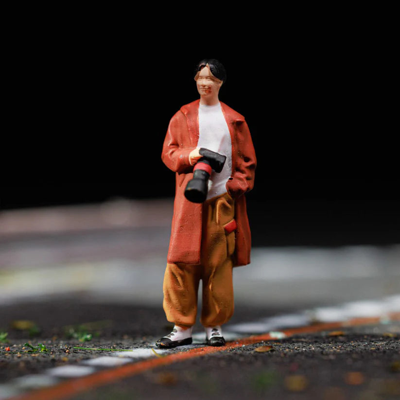 MOREART1:64 旅行摄影人偶套装树脂模型