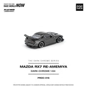 POP RACE 1/64 - MAZDA RX-7 RE-AMEMIYA DARK CHROME
