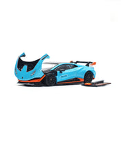 1/64 LAMBORGHINI HURACÁN STO BLU LAUFEY/ARANCIO XANTO