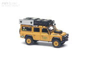  AR BOX 1:64 LAND ROVER DEFENDER 110 "CAMEL TROPHY" SUPPORT UNIT SABAH-MALAYSIA