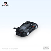 SR 1:64 Porsche 911 GT3 R Black and White Double Streak