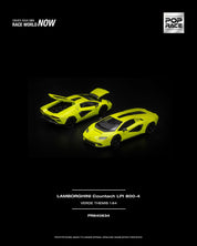 POP RACE 1/64 - LAMBORGHINI COUNTACH LPI 800-4 VERDE THEMIS