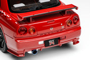 MOTORHELIX 1/18 diecast Nissan Skyline GT-R (R34) CUSTOMIZED VERSION