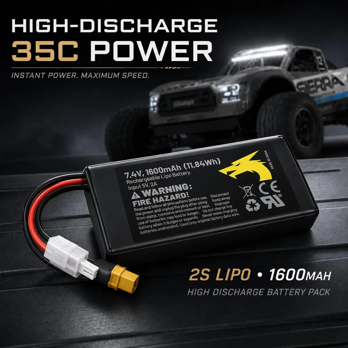 UDIRC SIERRA UD1203 1/12 4WD Brushless RTR RC Trophy Truck