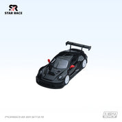 SR 1:64 Porsche 911 GT3 R Black and White Double Streak