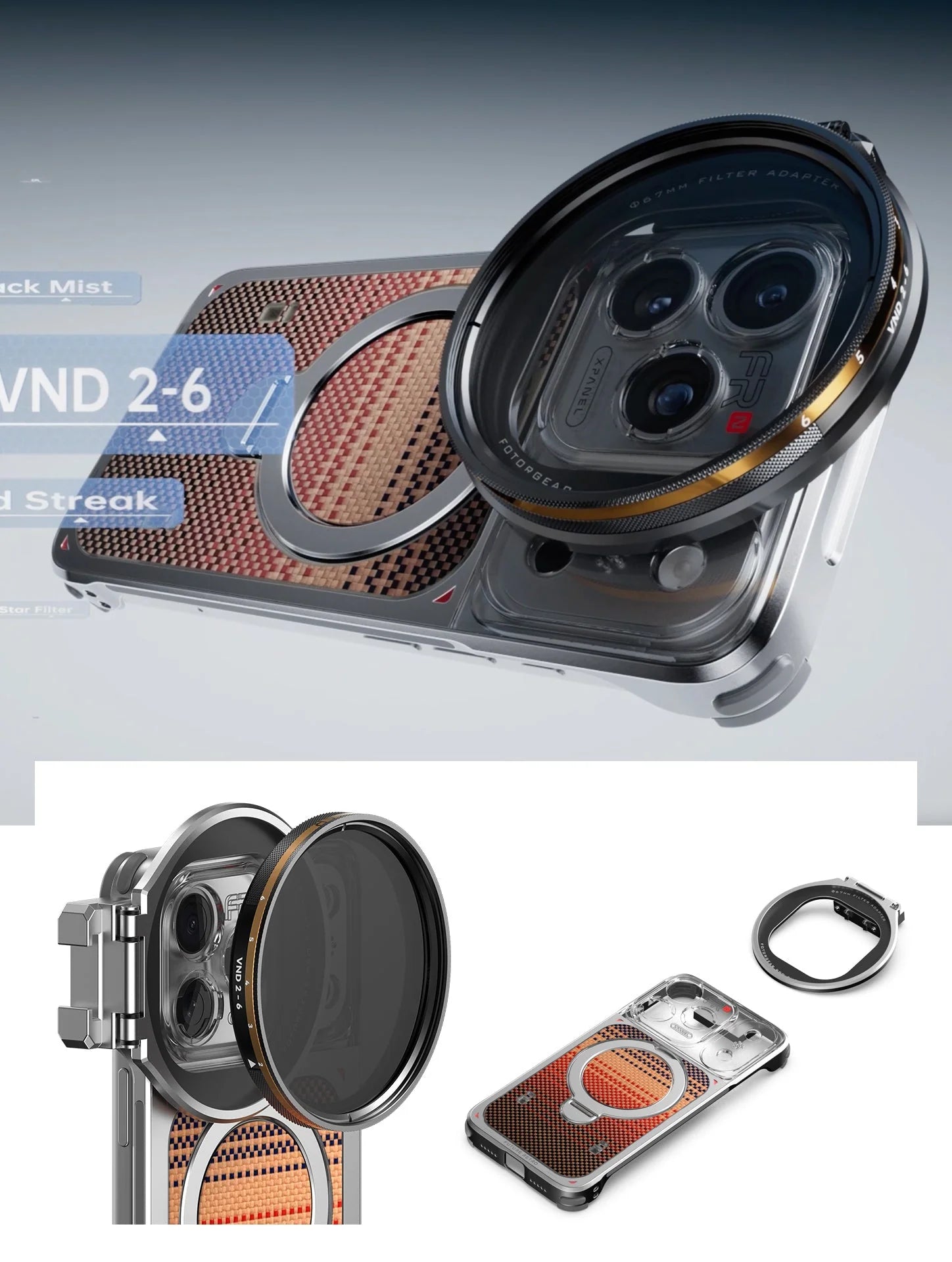 FR Series: Modular Photography Case For IPhone 17 Pro