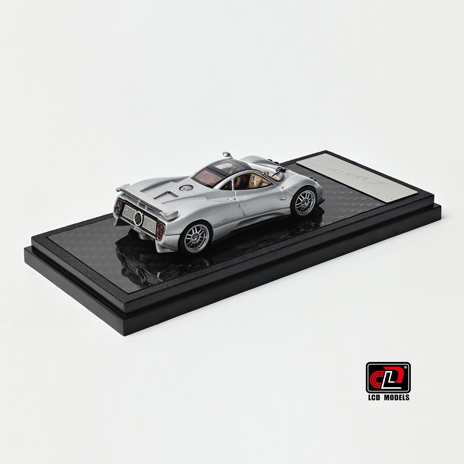 LCD 1:64 Pagani Zonda Silver